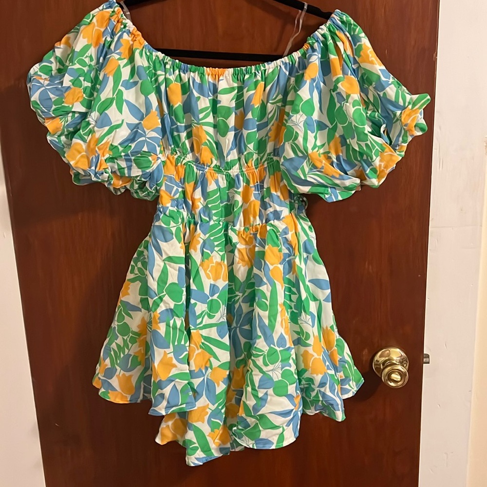 Petal and Pup Charley Mini Dress - Floral. Never worn.